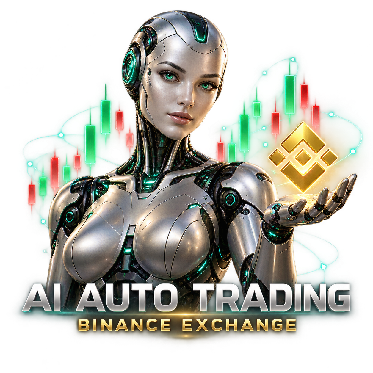 CryptoAccess AI trading robot with Binance symbol